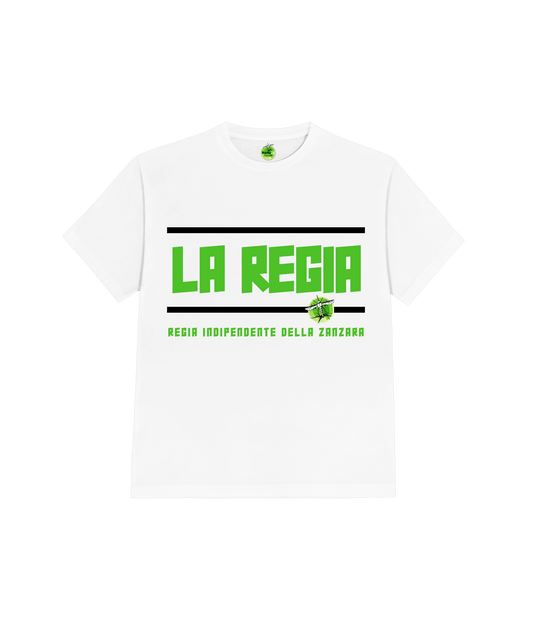 T-SHIRT REGIA BIANCA LA ZANZARA