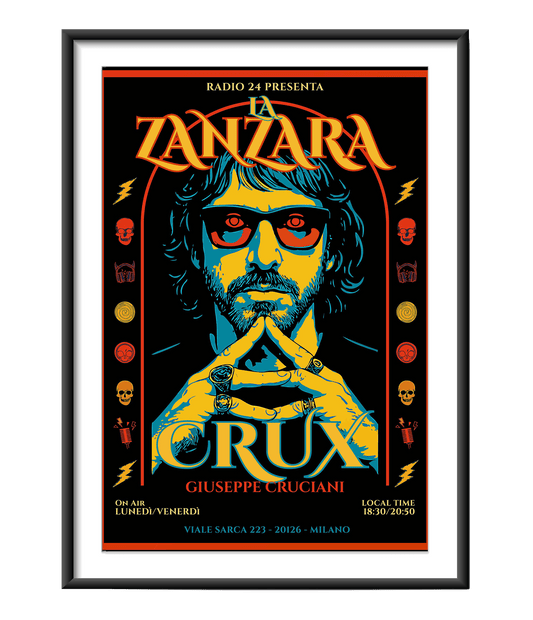 POSTER LACRUX LA ZANZARA