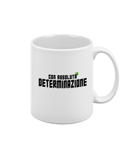 TAZZA DETERMINAZIONE BIANCA LA ZANZARA