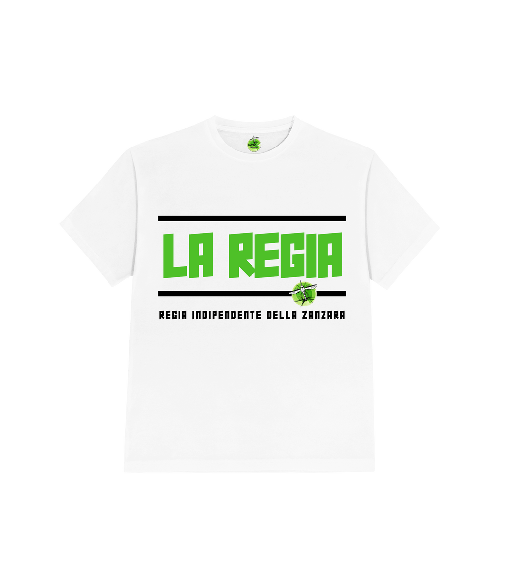 T-SHIRT REGIA BIANCA LA ZANZARA