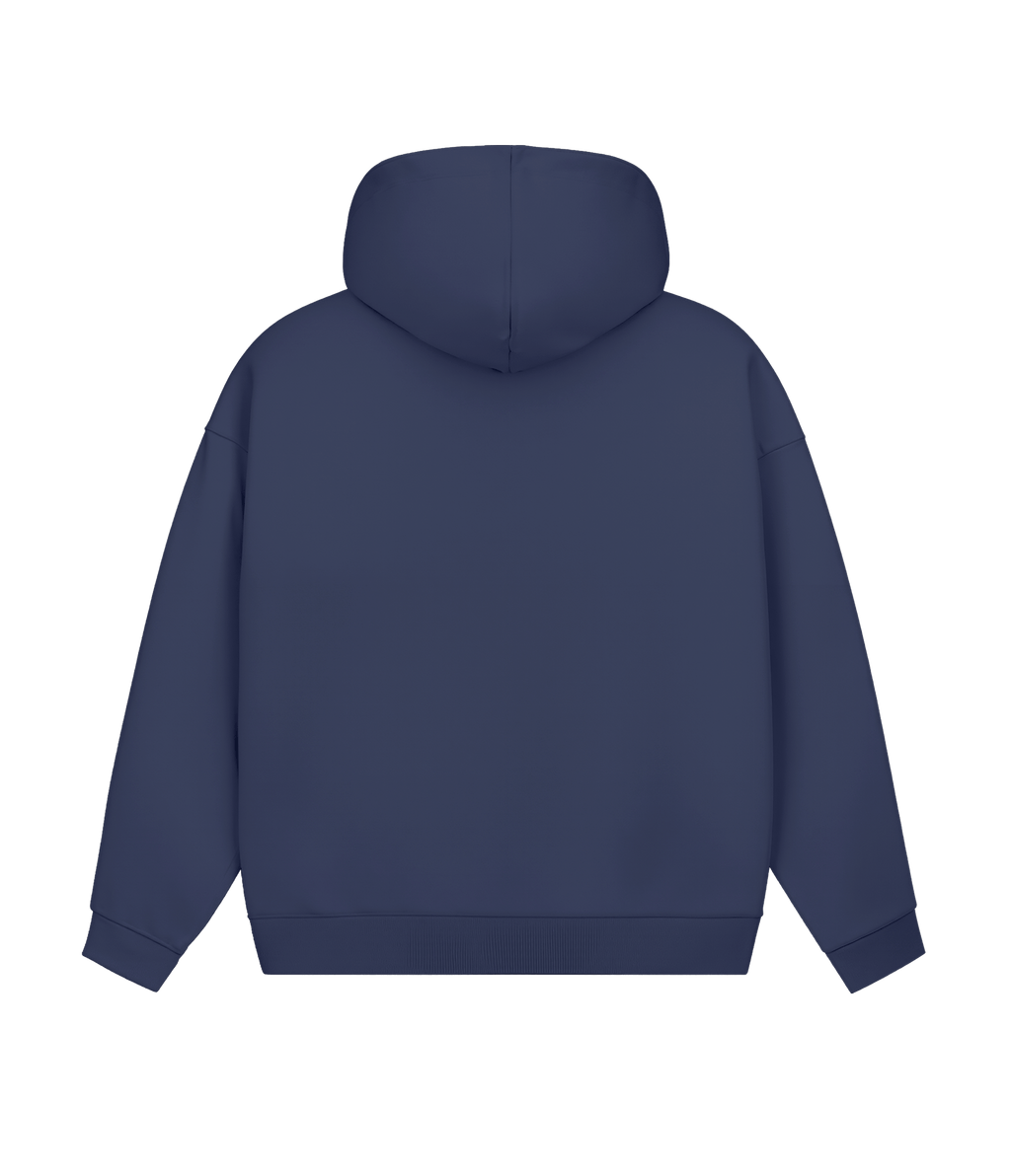 FELPA CAPPUCCIO AUTORE BLU LA ZANZARA