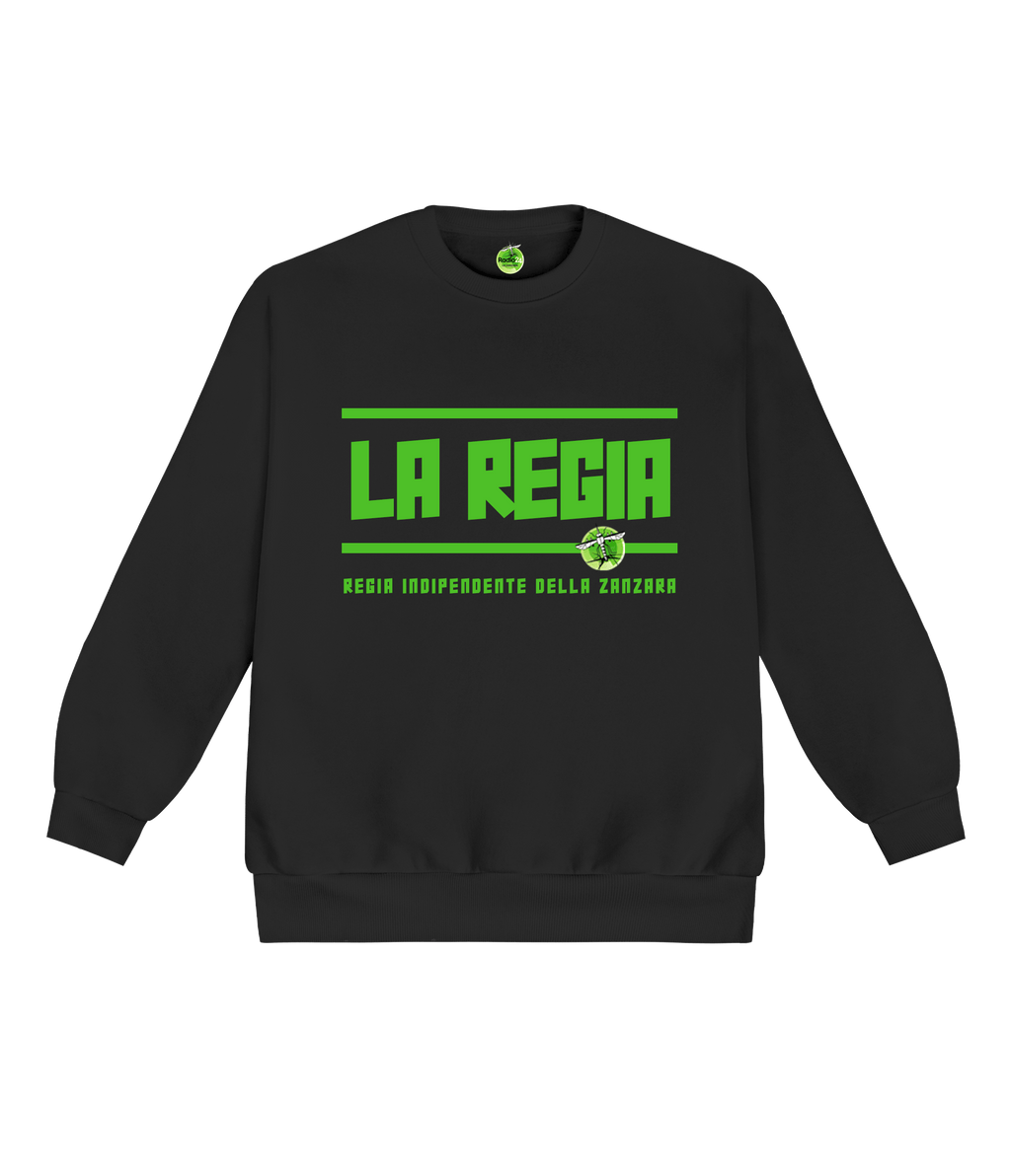 FELPA GIROCOLLO REGIA NERA LA ZANZARA