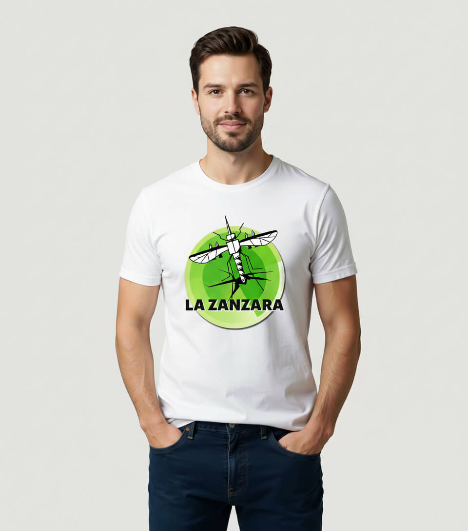 T-SHIRT LOGO LA ZANZARA