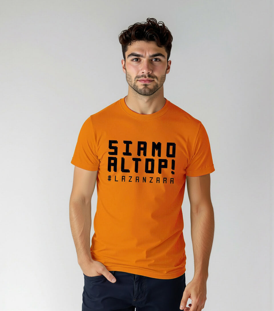 T-SHIRT SIAMO AL TOP LA ZANZARA