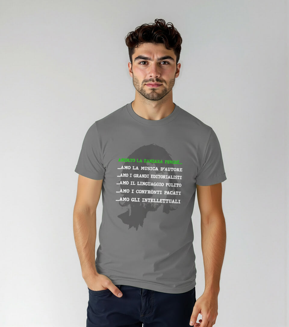 T-SHIRT AMO FERRO LA ZANZARA