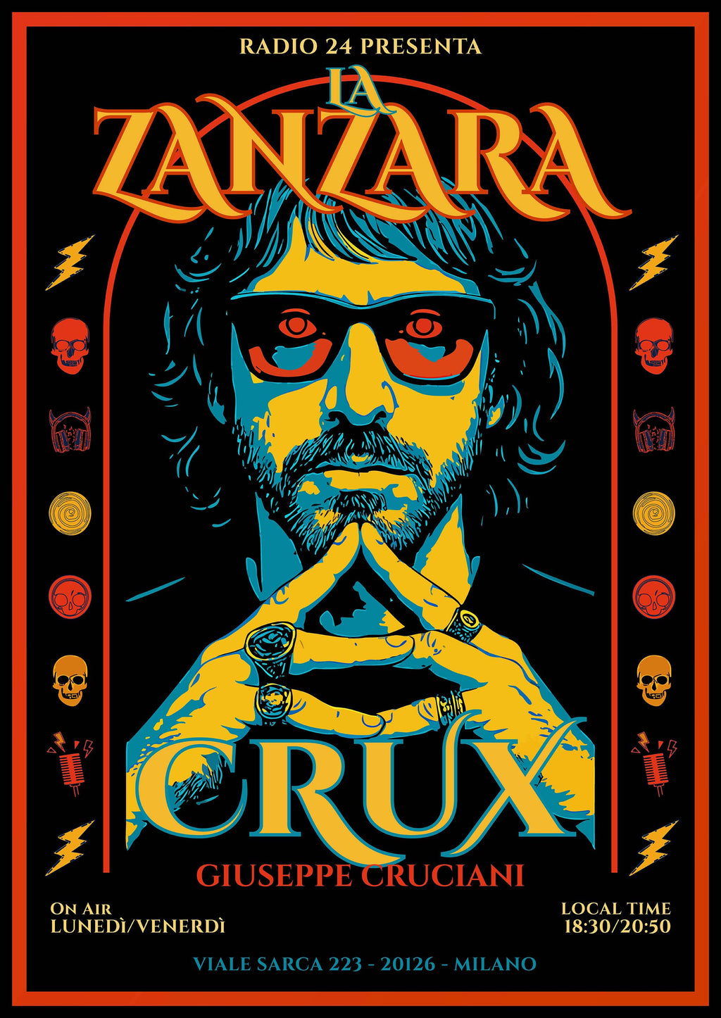 POSTER LACRUX LA ZANZARA