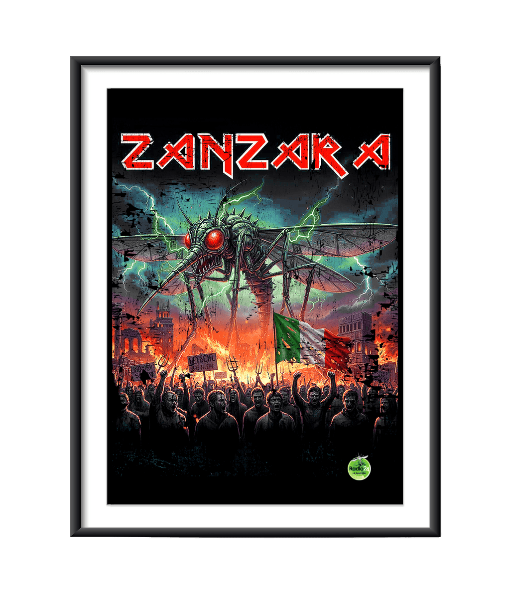 POSTER IRON LA ZANZARA