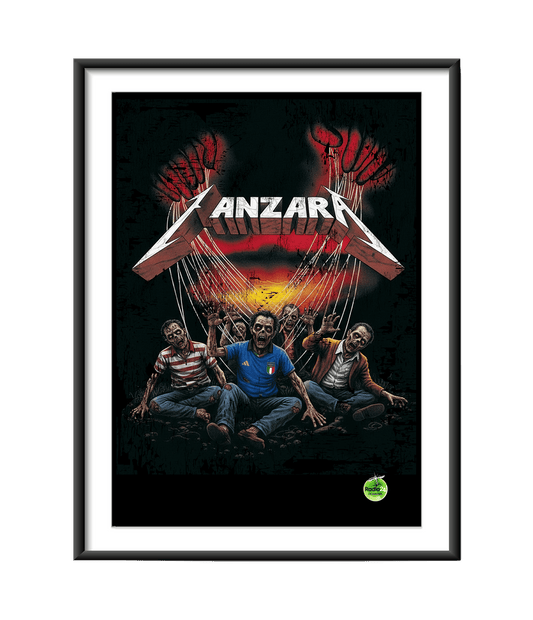 POSTER ZOMBIE LA ZANZARA