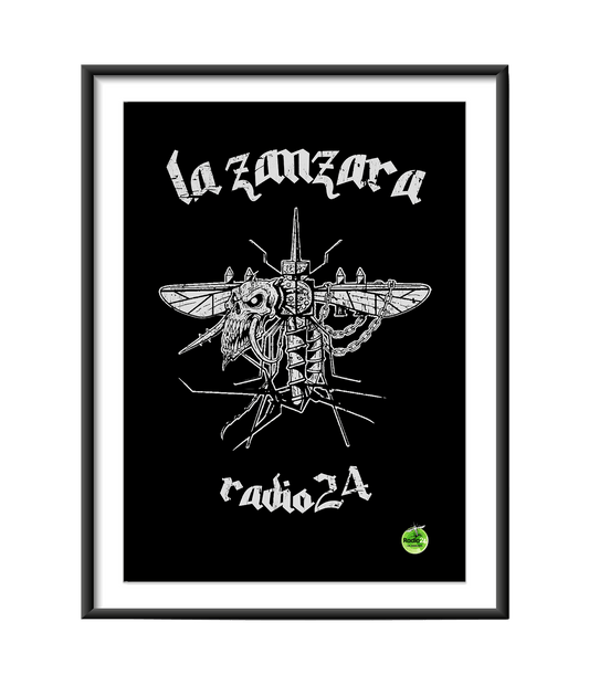 POSTER METAL LA ZANZARA