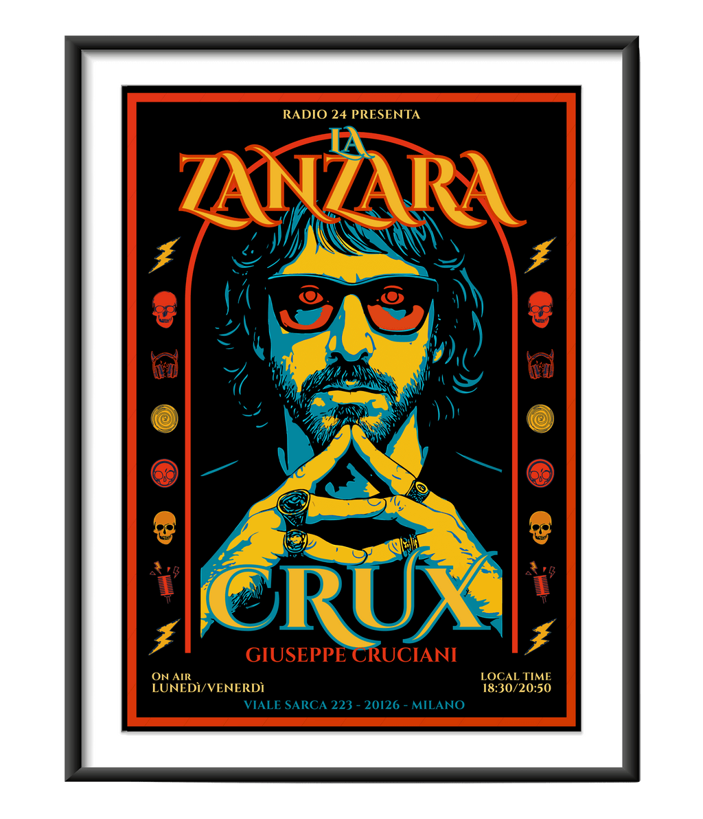 POSTER LACRUX LA ZANZARA