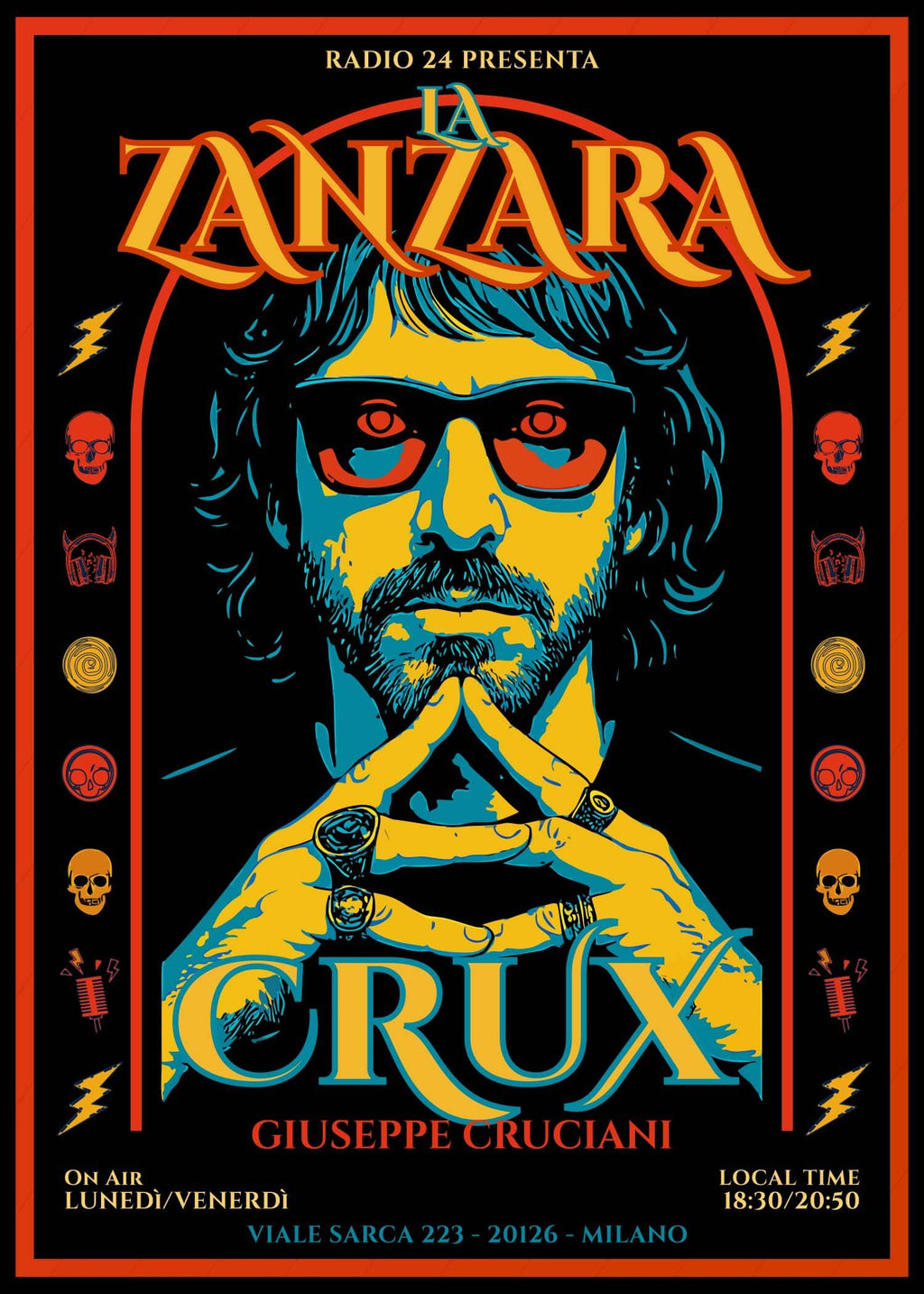 POSTER LACRUX LA ZANZARA