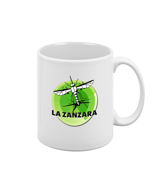 TAZZA 001 LOGO BIANCA LA ZANZARA