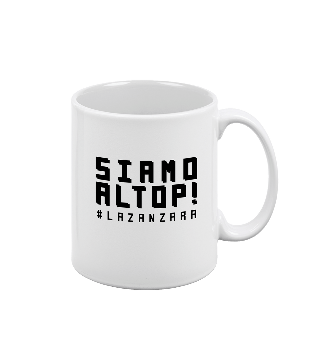 TAZZA SIAMO AL TOP BIANCA LA ZANZARA