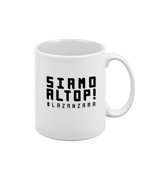 TAZZA SIAMO AL TOP BIANCA LA ZANZARA