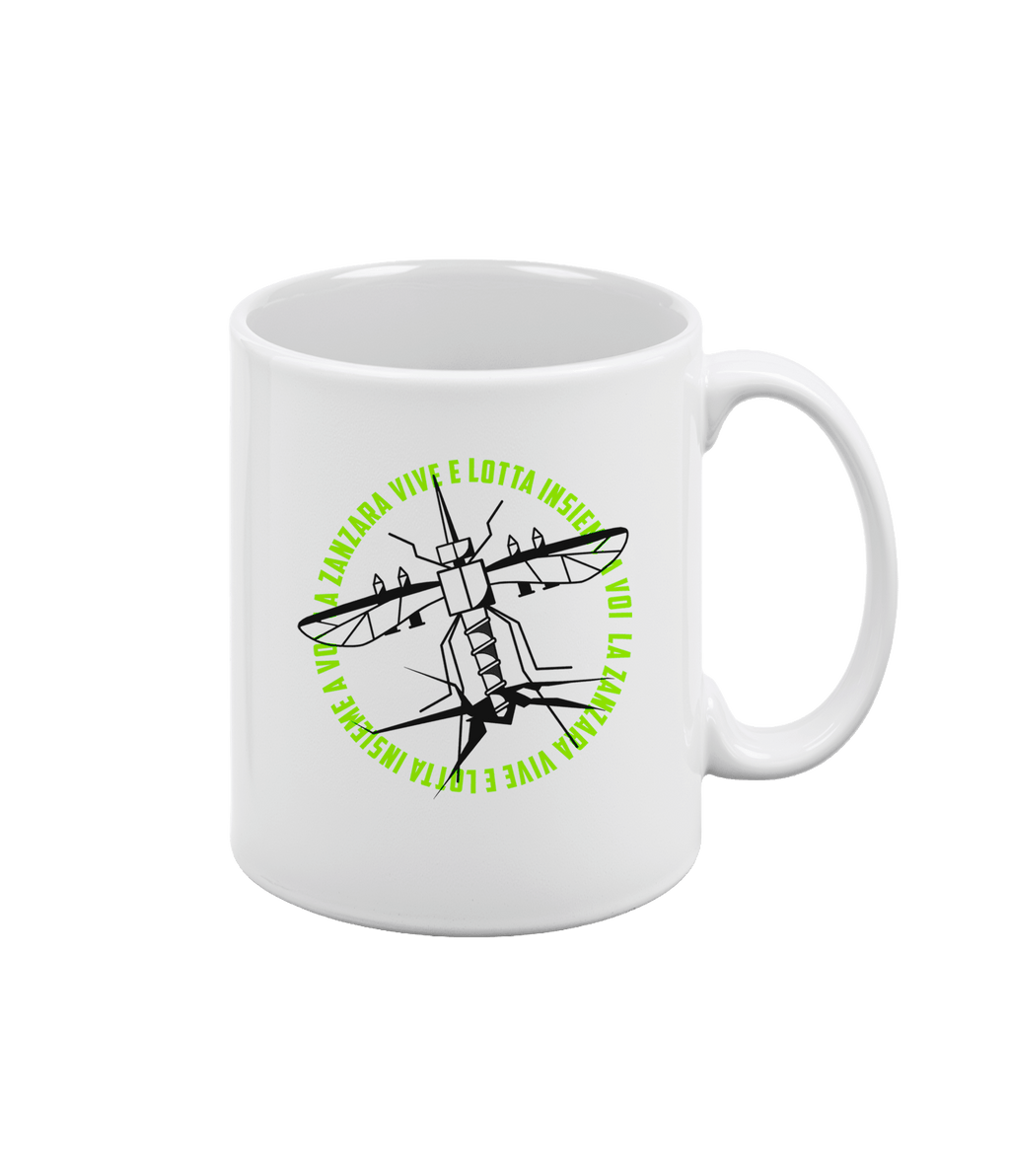 TAZZA LOTTA BIANCA LA ZANZARA